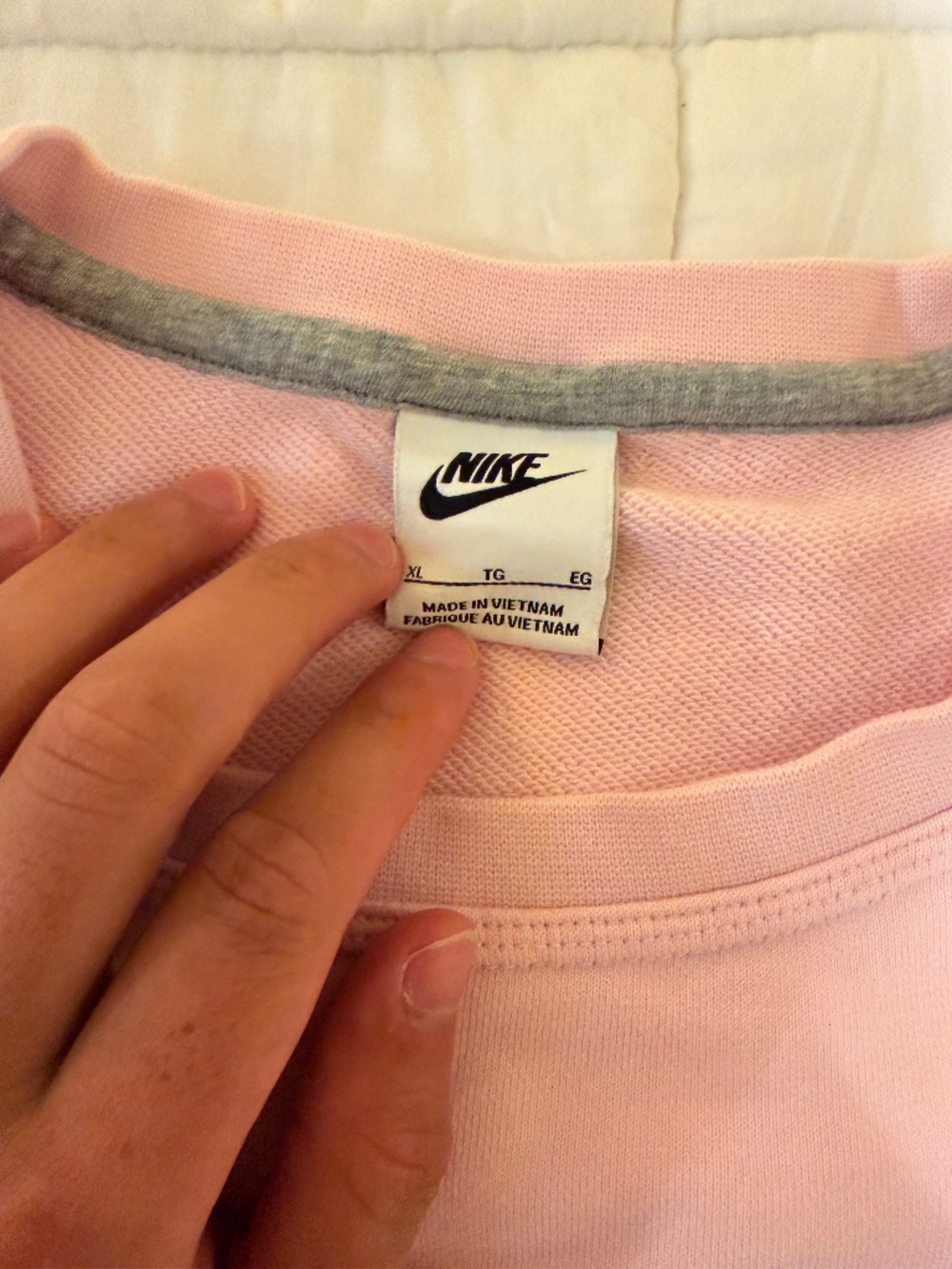 Pink Nike Sweatshirt